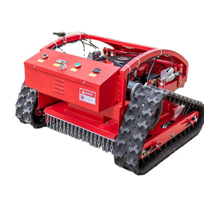 2-Stroke HT750 Gasoline Robot Lawn Mower Remote Control Lawn Mower For Agriculture
