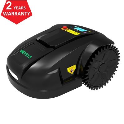 Aluminum Chasis DEVVIS latest 6th generation robot lawn mower parts with gyroscope navigation, 6.6ah lithium battery